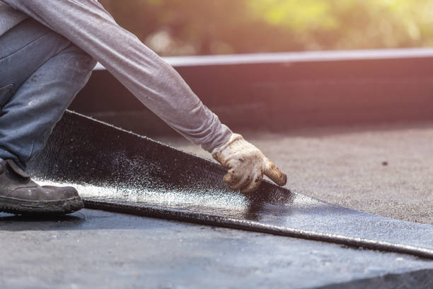 Professional Interior Drainage System technician working in Stanwood, MI